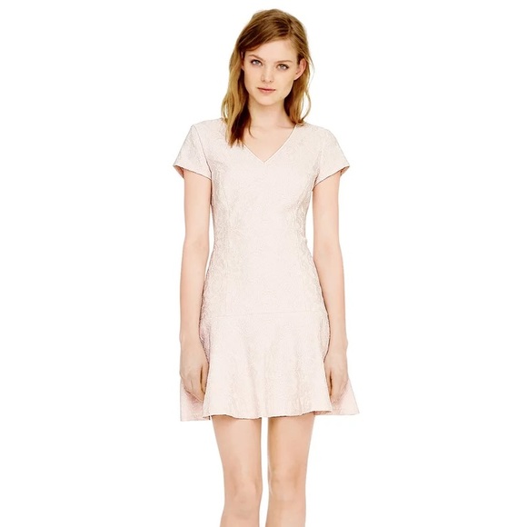 Club Monaco Blush Lace Darcia Dress - Picture 6 of 6
